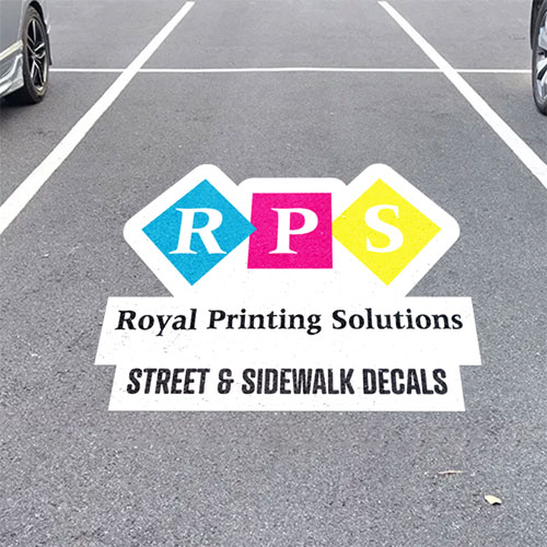 Street & Sidewalk Decals Full Color Street & Sidewalk Decals
