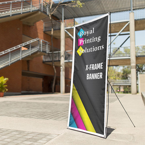 X-Frame Banners Full Color X-Frame Banners